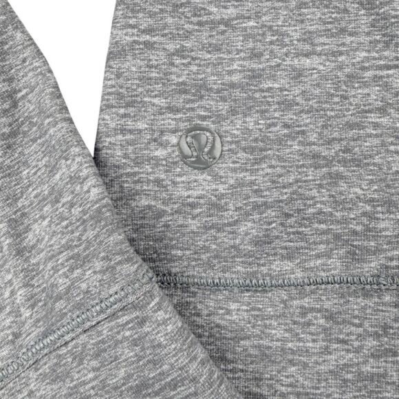 LULULEMON Just Breathe Long Sleeve Size 10 Heathered Slate - Picture 11 of 11